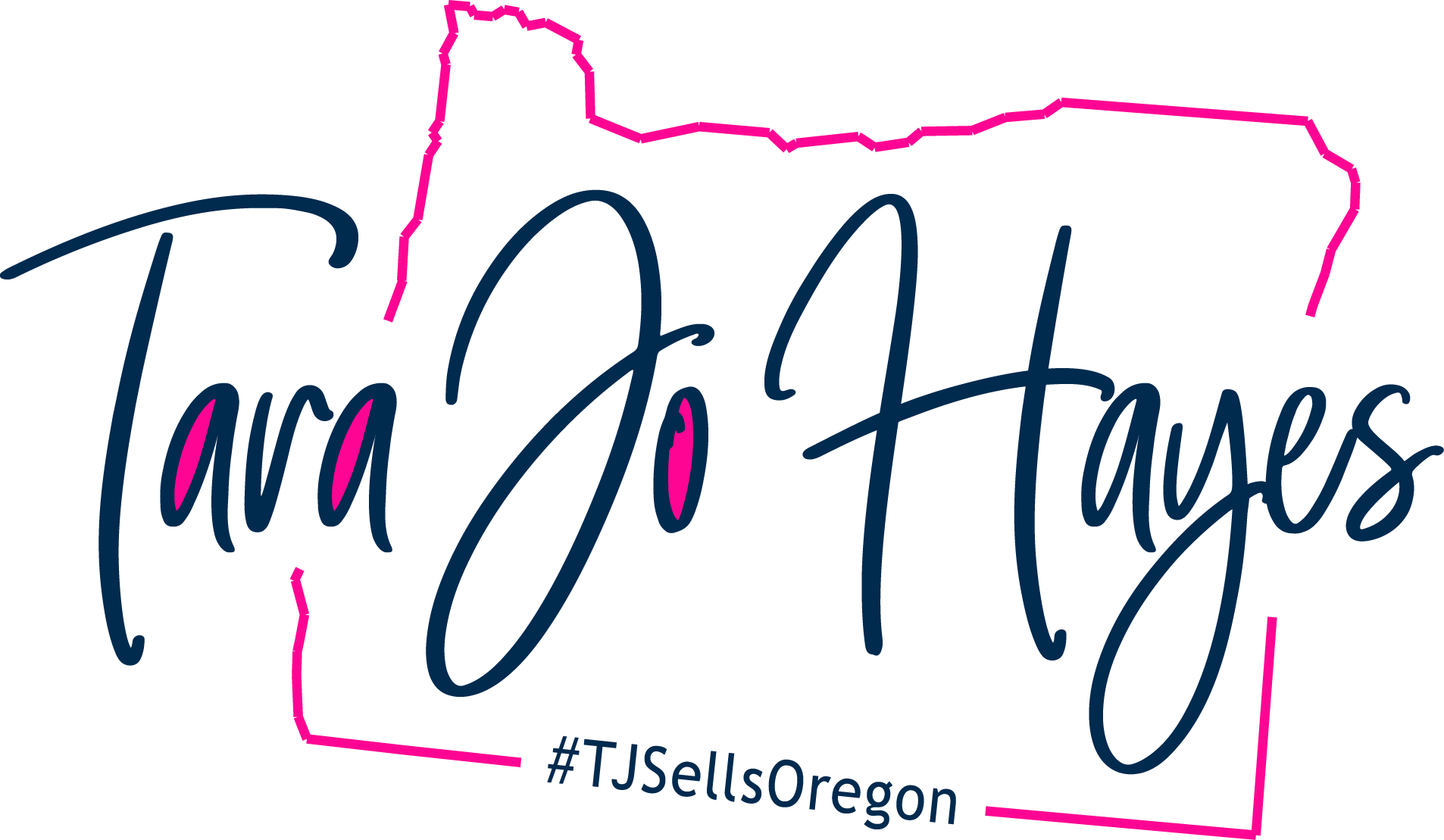 Real Estate Broker, Tara Jo Hayes, Logo, Oregon